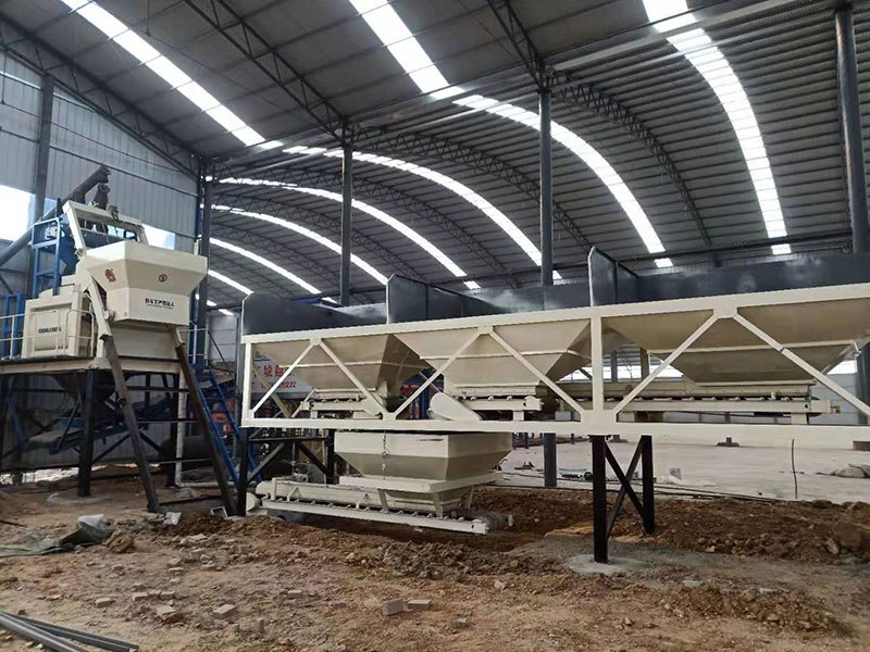 隧道口一般用多大的攪拌機(jī)，hzs75強(qiáng)制混凝土攪拌站的重量